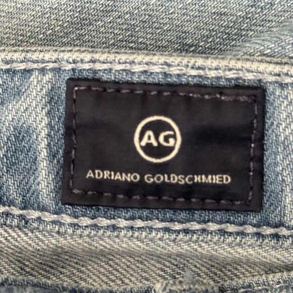 AG Adriano Goldschmied Jeans Womens 4 28" Blue Skinny Fading Everyday Casual - Picture 7 of 11